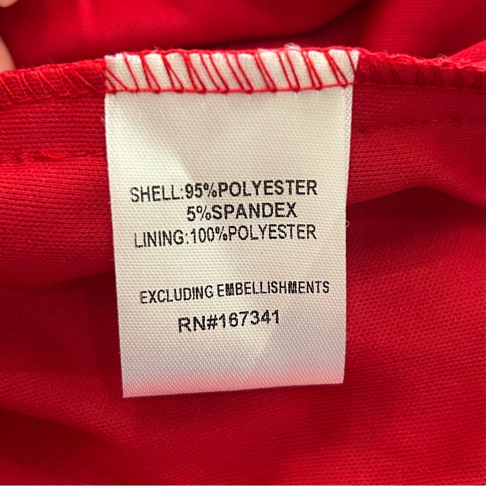 Hello Molly Red Mini Dress - Picture 12 of 12